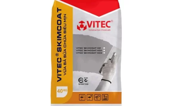 VITEC SKIMCOAT-X01 – Vữa bả sửa chữa siêu mịn